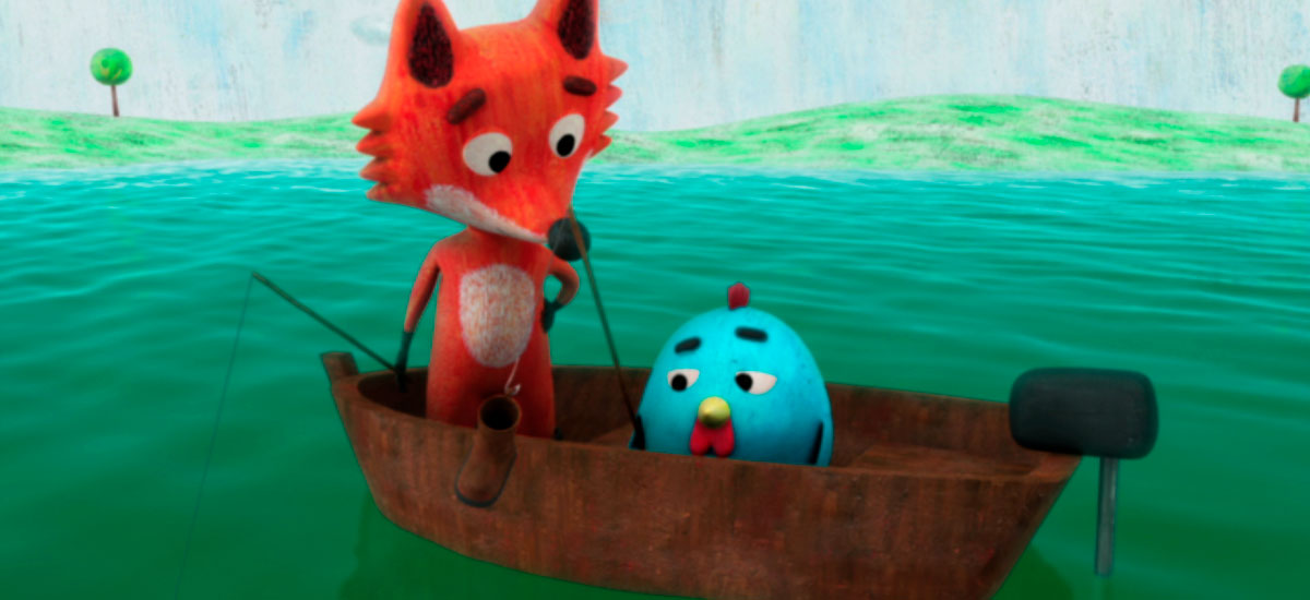 foxy e meg vão à pesca