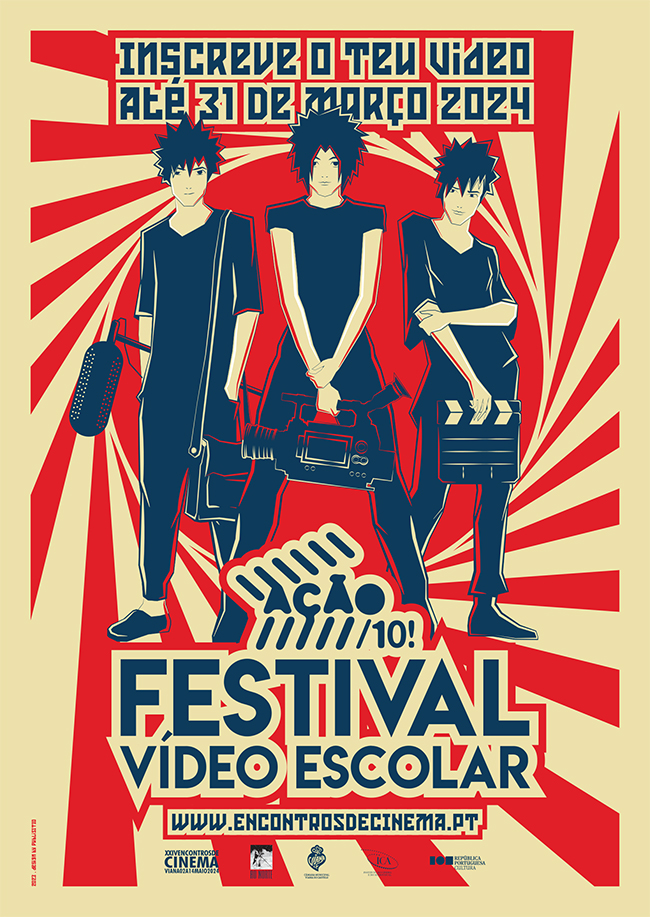 ação festival de vídeo escolar